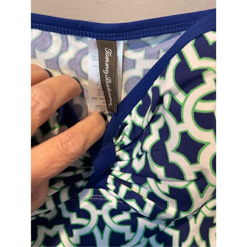 Tommy Bahama Malibu Medallion Tankini Blue sm/p - Picture 3 of 3